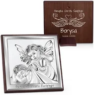 Pamiątka Chrztu Świętego - Kwadratowy obrazek z nadrukiem dla dziecka - miniaturka - grafika 1