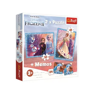 Trefl Puzzle 2w1 + memos Tajemnicza kraina - Puzzle - miniaturka - grafika 2