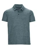 Koszulki sportowe męskie - Killtec Funkcyjna koszulka polo "Lilleo" w kolorze szaroniebieskim - miniaturka - grafika 1