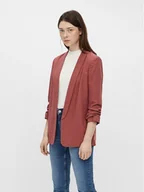 Marynarki i żakiety damskie - Pieces Marynarka 17090996 Czerwony Regular Fit - miniaturka - grafika 1