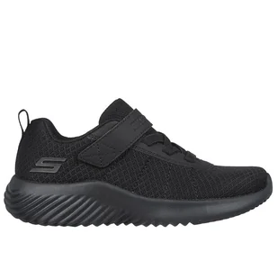 Buty dziecięce Skechers Bounder Baronik 403744LBBK - czarne - Buty dla dziewczynek - miniaturka - grafika 1