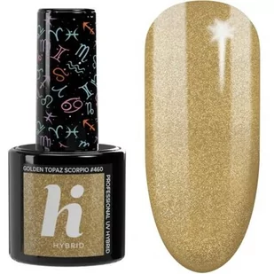 Hi Hybrid - Lakier hybrydowy 460 Golden Topaz Scorpio 5ml - Lakiery hybrydowe - miniaturka - grafika 1