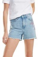 Spodenki damskie - Spodenki damskie Tommy Hilfiger Gramercy Hw szorty jeansowe-W24 - miniaturka - grafika 1