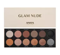 Cienie do powiek - ASOA PALETA CIENI DO POWIEK GLAM NUDE 12,2G - miniaturka - grafika 1