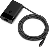 Zasilacze do laptopów - Zasilacz sieciowy HP 65W 671R2AA USB-C Czarny - miniaturka - grafika 1