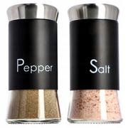 Pojemniki na przyprawy - Pojemniki na sól i pieprz Force 150 ml 2 szt. - miniaturka - grafika 1