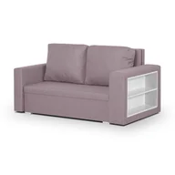 Sofy i kanapy - Sofa kanapa 2 os z funkcją spania MILO1 różowa - miniaturka - grafika 1