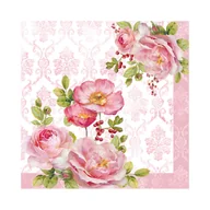 Folia, papier śniadaniowy, serwetki - Nuova R2S Easy life SERWETKI PAPIEROWE - Floral Damask 414 FLDA - miniaturka - grafika 1