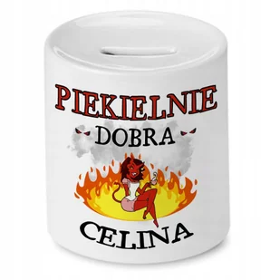 Skarbonka Dla Celiny na Urodziny Imieniny Prezent z Nadrukiem ze Zdjęciem + Opakowanie na prezent (wzór 02) - Skarbonki Skarbonka Dla Celiny na Urodziny Imieniny Prezent z Nadrukiem ze Zdjęciem + Opakowanie na prezent (wzór 02) - Skarbonki - miniaturka - grafika 1
