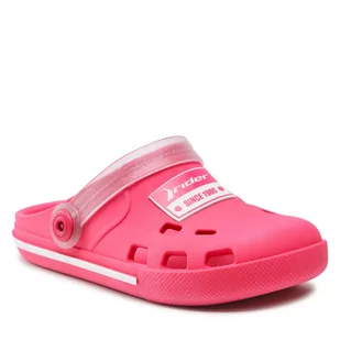 Rider Klapki Drip Babuch Kids 11791 Pink/Glitter Clear 25242 - Klapki i japonki damskie - miniaturka - grafika 1