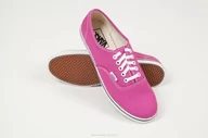 Trampki damskie - trampki damskie VANS - AUTHENTIC LO PRO FUCHSIA RED TRUE WHITE-37 - miniaturka - grafika 1