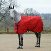 Derki dla konia - BUCAS Derka stajenna FREEDOM STABLE 150g - crimson red - miniaturka - grafika 1