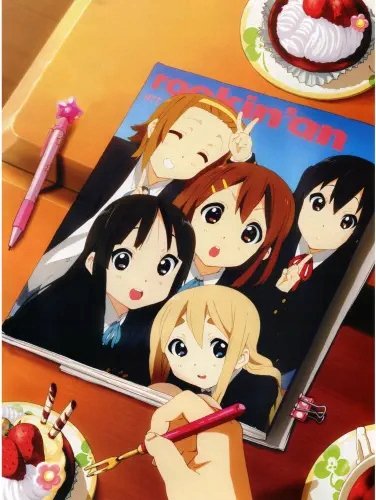 Plakat Anime Manga K-on! KON_104 A2 (custom)