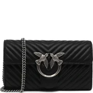 Torebki damskie - Pinko Skórzana kopertówka/portfel LOVE ONE WALLET C - miniaturka - grafika 1