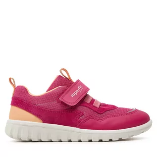 Buty dla dziewczynek - Sneakersy Superfit 1-006204-5510 D Pink/Orange - grafika 1
