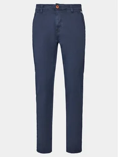 Blend Chinosy 20716448 Granatowy Slim Fit - Spodnie męskie - miniaturka - grafika 1
