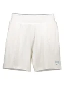 Spodenki damskie - Reebok Szorty dresowe "Varsity" w kolorze białym - miniaturka - grafika 1