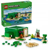 Klocki - LEGO Minecraft - Żółw dom dla żółwi na plaży Figurki ZESTAW LEGO PREZENT CHŁOPCA DZIEWCZYNKI DZIECI - miniaturka - grafika 1