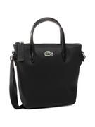 Torebki damskie - Lacoste Torebka Xs Shopping Cross Bag NF2609PO Czarny - miniaturka - grafika 1