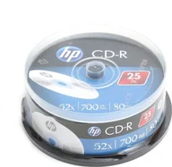 Nośniki danych - HP HP CD-R 700MB 52X CAKE*25 12929 - miniaturka - grafika 1