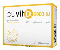 Witaminy i minerały - POLPHARMA Ibuvit D3 2000 IU x 60 kaps - miniaturka - grafika 1