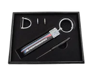 Akcesoria motoryzacyjne - BMW M-POWER BRELOK samochodowy M-POWER BRELOCZEK do kluczy + pudełko na prezent - miniaturka - grafika 1