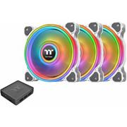 Chłodzenie procesora - Thermaltake Riing Quad 14 RGB TT Premium Edition 3-pack + HUB Białe CL-F101-PL14SW-A CL-F101-PL14SW-A - miniaturka - grafika 1