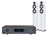 Zestawy stereo - NAD C 379 (czarny) + Carina FS247.4 (biały) - miniaturka - grafika 1