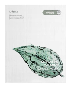 Isntree Mugwort Calming Gauze Mask Maska w płachcie do twarzy, 10 szt. - Maseczki do twarzy - miniaturka - grafika 1