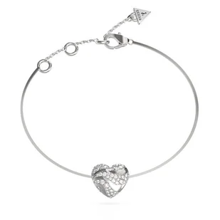 Bransoletka Guess JUBB04 502JW Srebrny - Bransoletki - miniaturka - grafika 1