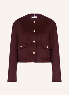 Tommy Hilfiger Żakiet Pudełkowy rot - TOMMY HILFIGER - Marynarki i żakiety damskie - miniaturka - grafika 1