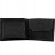 Portfele - DONBOLSO Zurich Pro - Skórzany Portfel Męski RFID Czarny Vintage - miniaturka - grafika 1