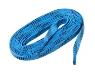 Akcesoria obuwnicze - Woskowane sznurowadła hokejowe WinnWell  Light Blue  160 cm - miniaturka - grafika 1