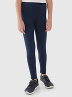 Legginsy - 4F Legginsy w kolorze granatowym - miniaturka - grafika 1