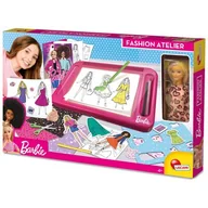 Zabawki kreatywne - Lisciani Barbie Fashion Atelier - - miniaturka - grafika 1
