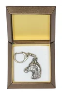 Breloki - Koń arabski - posrebrzany brelok do kluczy z koniem w pudełku prezentowym, ozdoba torebki, zawieszka do plecaka marki Art-Dog - miniaturka - grafika 1