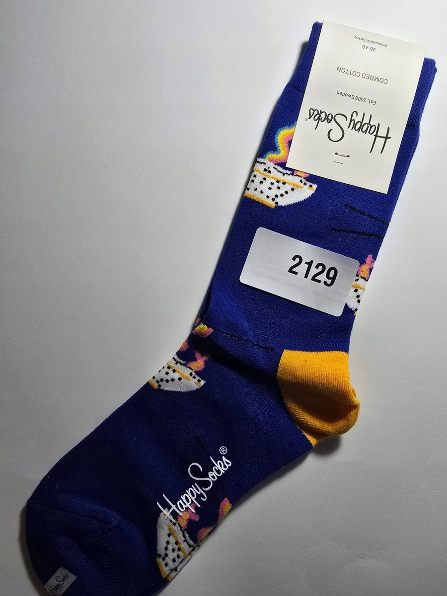 Kolorowe skarpety Happy Socks unisex rozmiar 36-40 (2129)