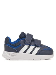 adidas Sneakersy Tensaur Switch JH9246 Granatowy - Buty dla chłopców - miniaturka - grafika 1