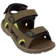 Buty dla dziewczynek - Sandały Kappa Early Ii K Jr 260373K 3133 zielone - miniaturka - grafika 1