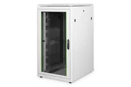 Tuning komputera - akcesoria - Digitus Szafa sieciowa stojąca Unique 19" 26U rack 800x800, drzwi przód szyba, szary, 800kg - miniaturka - grafika 1