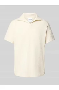 Koszulka polo o kroju regular fit z mieszanki bawełny - Selected Homme - Koszulki męskie - miniaturka - grafika 1