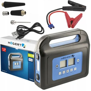Hoegert 400A Kompresor Powerbank Ht8G624 - Urządzenia Rozruchowe - Jump startery - miniaturka - grafika 1