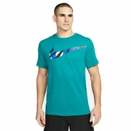 Koszulki sportowe męskie - Koszulka z krótkim rękawem Męska Nike Dri-Fit Sport Clash Kwarcowe tygrysie oko - miniaturka - grafika 1