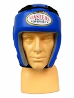 Kaski bokserskie i maski - Masters FIGHT EQUIPMENT Kask turniejowy, KTOP-1, niebieski, rozmiar S - miniaturka - grafika 1
