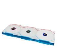 Chłodzenie procesora - Lian Li Uni Fan TL Wireless LCD 120m White Triple Pack 3x120mm 12TLLCD1W3W - miniaturka - grafika 1