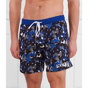 Iceberg Szorty kąpielowe | Regular Fit - Kąpielówki męskie - miniaturka - grafika 1