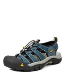 Sandały męskie - Keen Newport H2 sandały męskie, niebieski - Medium Gray - 45 EU - miniaturka - grafika 1