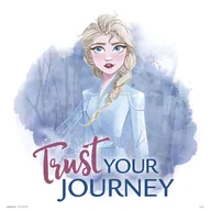 Zabawki kreatywne - Drukuj 30X30 Cm Disney Frozen Zaufaj Swojej Podróży - miniaturka - grafika 1