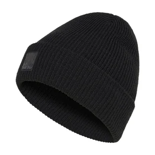 Czapka Jack Wolfskin WANDEREST BEANIE granite black - ONE SIZE - Czapki męskie - miniaturka - grafika 1