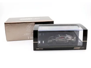 INNO64 Ferrari LBWK F40 Chrome Black Liberty Walk - Samochody i pojazdy dla dzieci - miniaturka - grafika 1